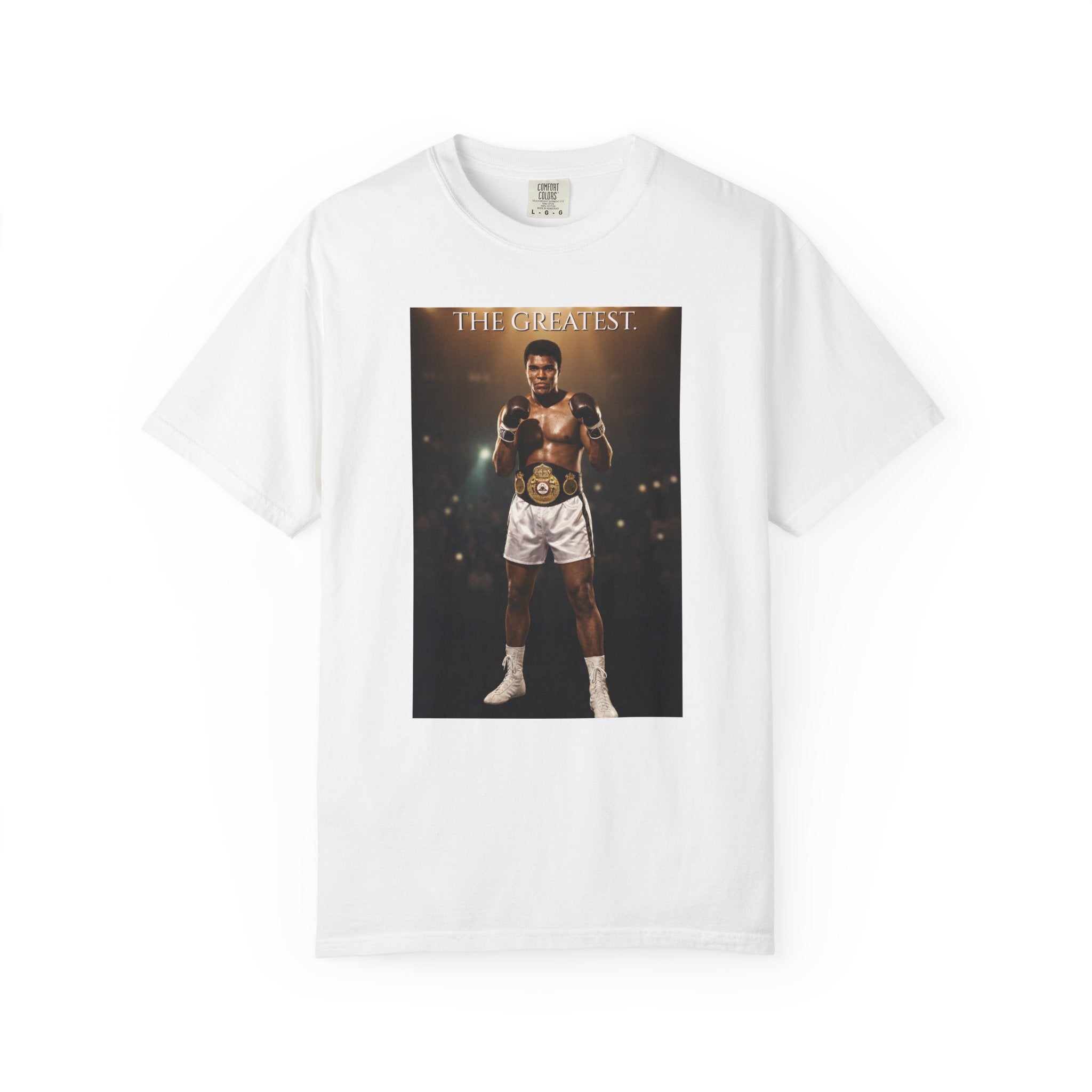 Boxing Champion Graphic T-Shirt — "The Greatest" Retro Sports Tee