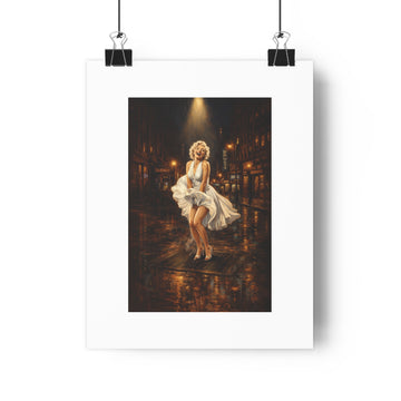 Marilyn Monroe Iconic Street Scene Poster
