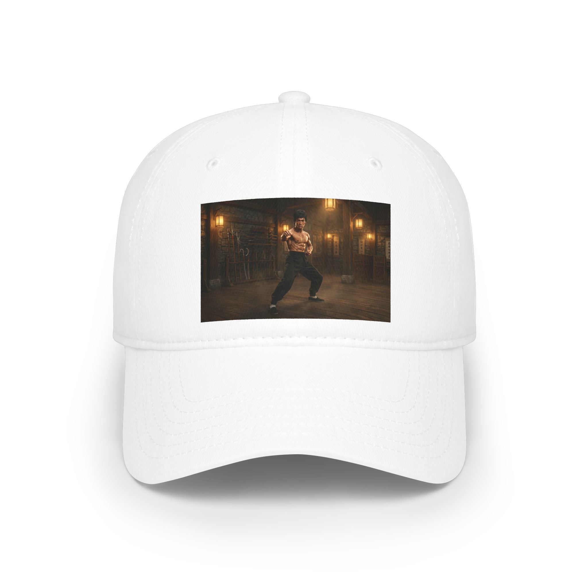 Bruce Lee Low Profile Baseball Cap — Vintage Graphic Hat