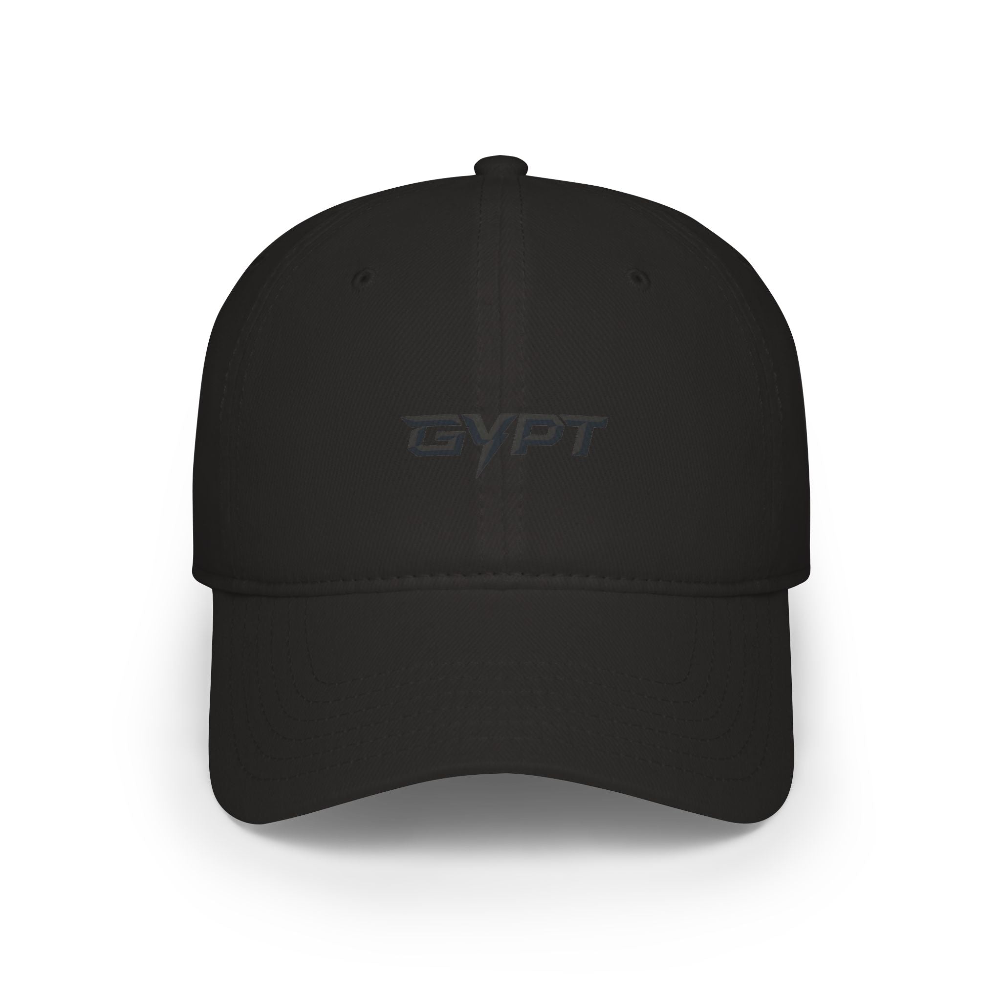 Gypt Embroidered Low Profile Baseball Cap — Sleek Minimalist Logo Hat
