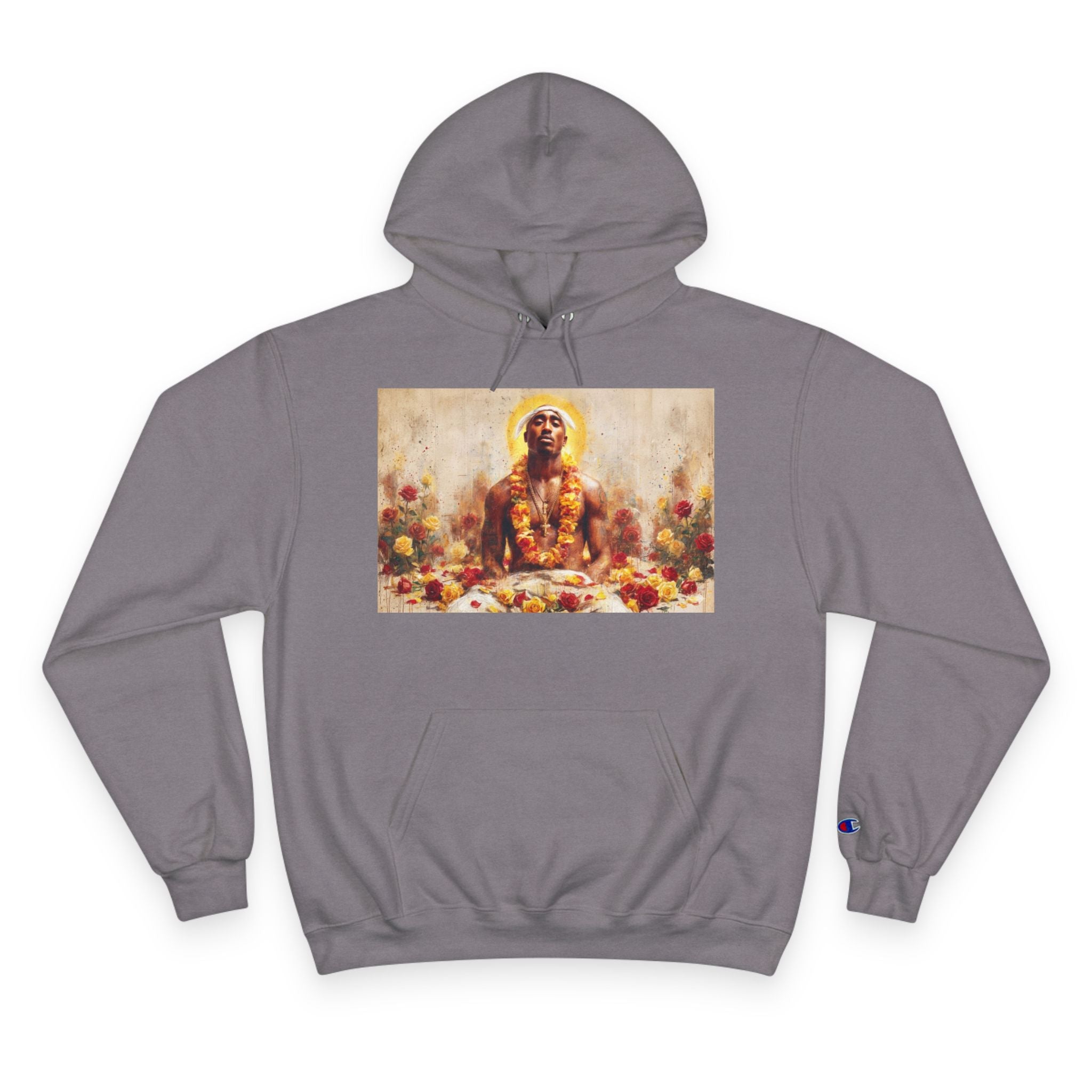 Champion Hoodie — Sunlit Meditation Art Hoodie