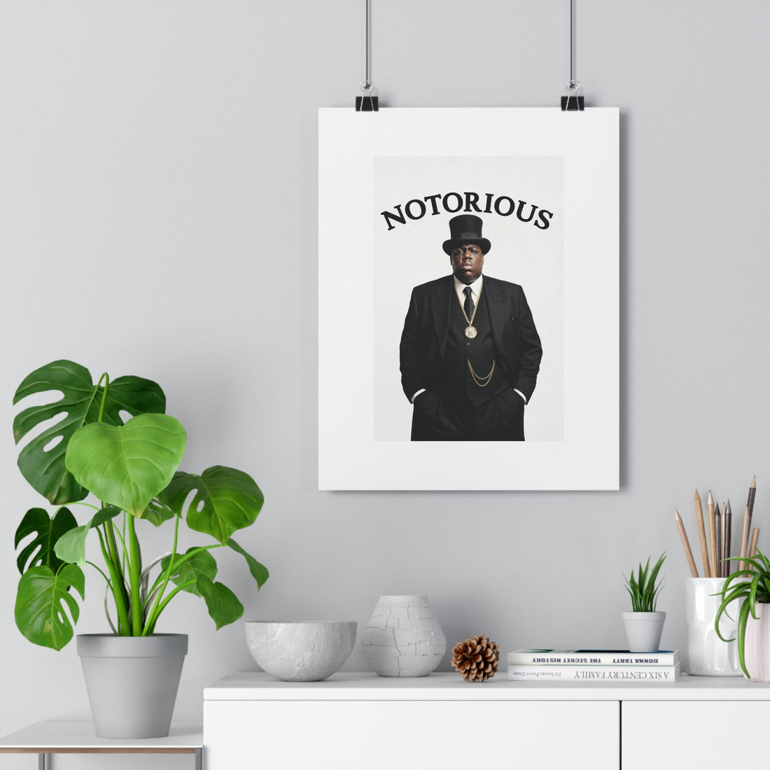 NOTORIOUS Paper Poster — Wall Art Print