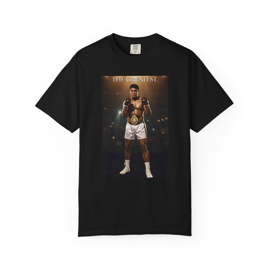 Boxing Champion Graphic T-Shirt — "The Greatest" Retro Sports Tee