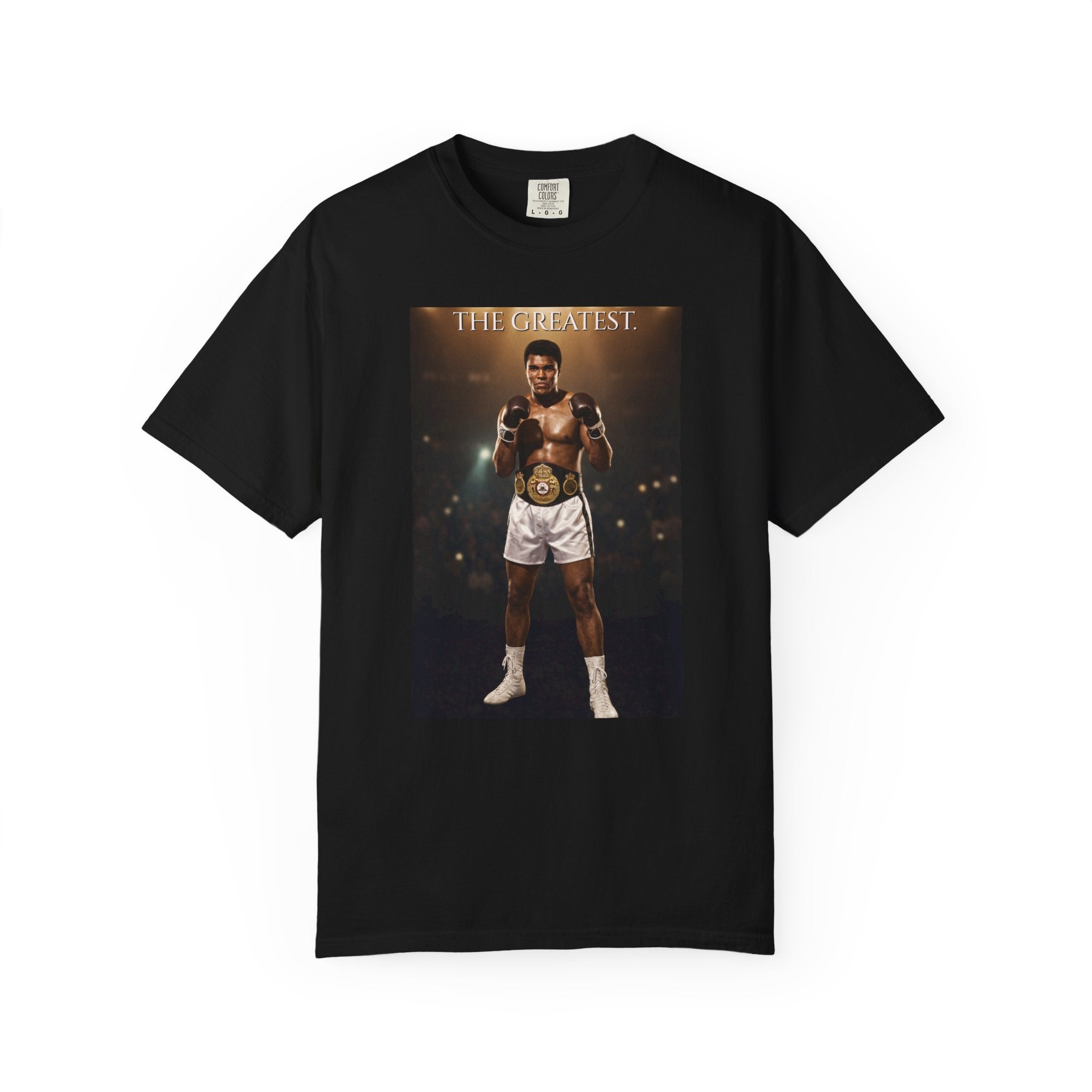 Boxing Champion Graphic T-Shirt — "The Greatest" Retro Sports Tee