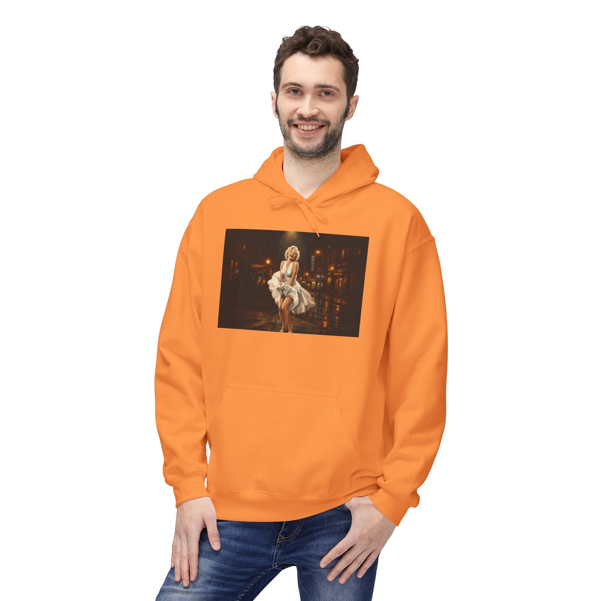 Hoodie — Vintage Nighttime Ballerina Photo Graphic Hoodie