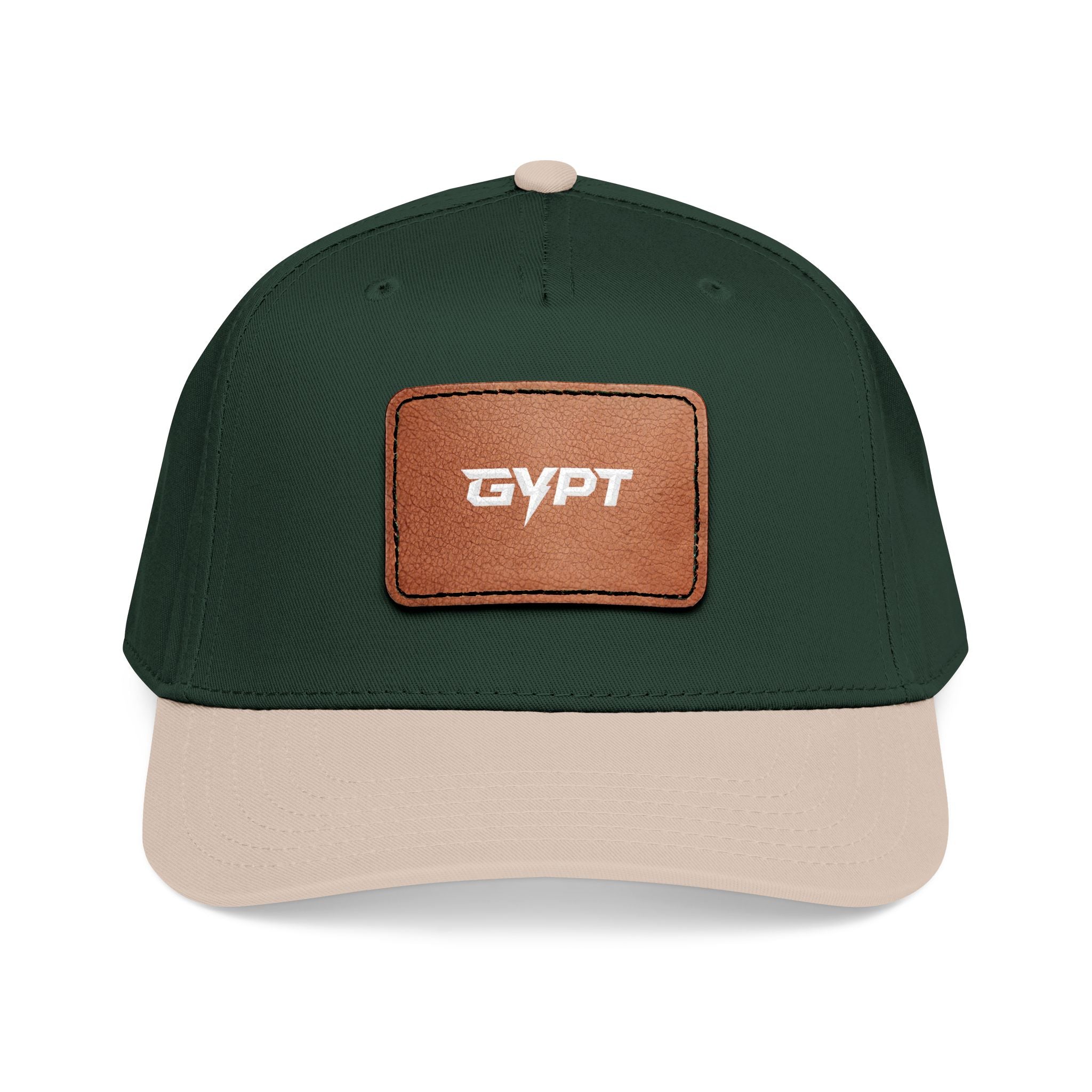 Leather Patch Baseball Cap