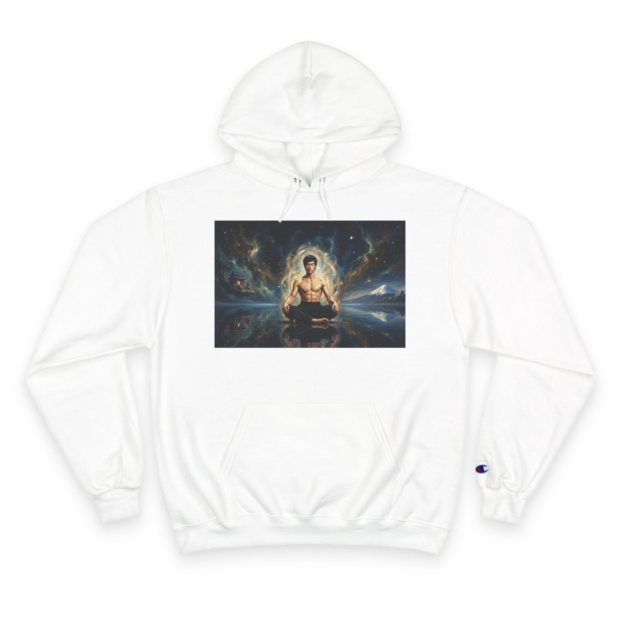 Spiritual Warrior Hoodie — Meditative Champion Art Sweatshirt