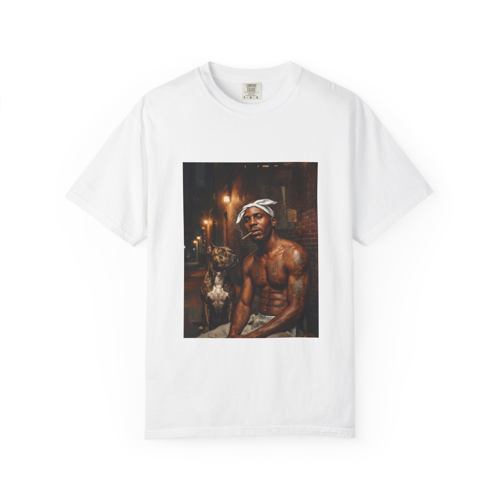 New Graphic T-Shirt — Vintage Street Portrait Print