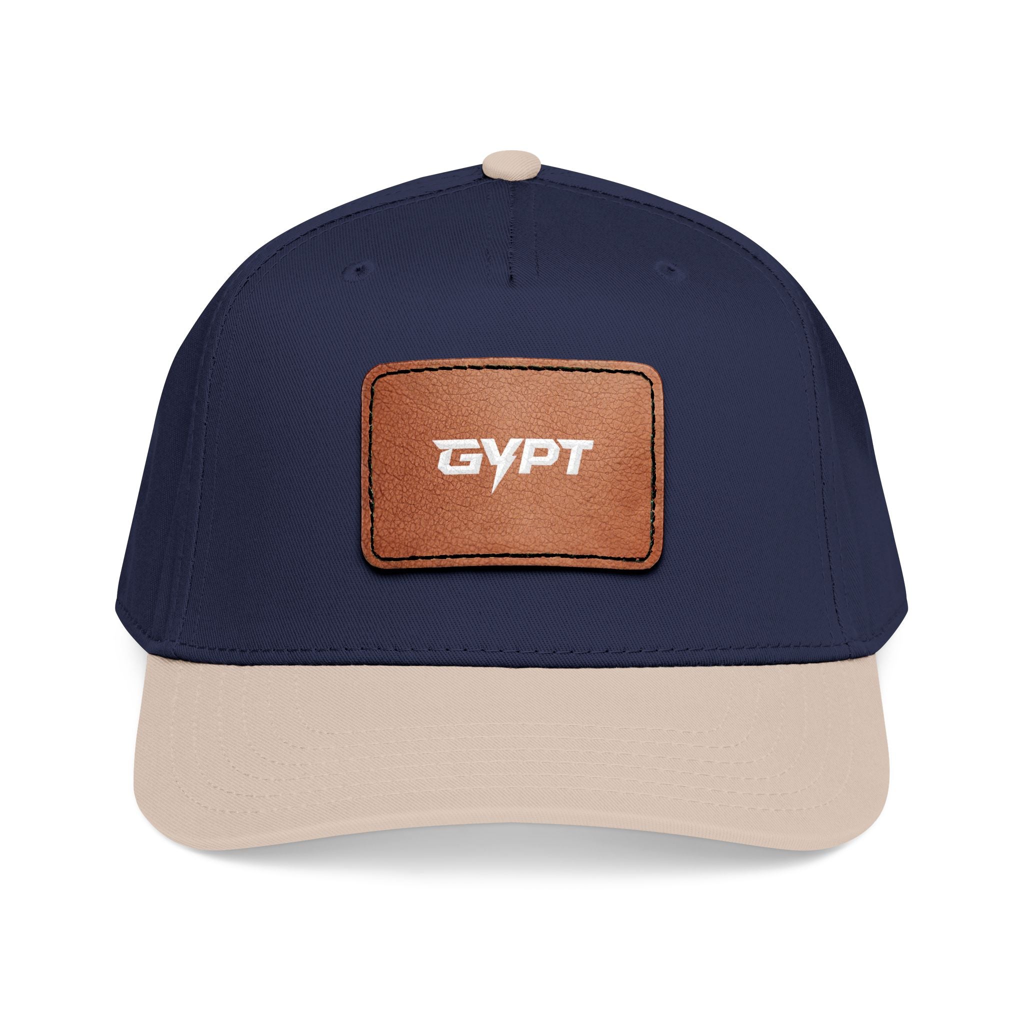 Leather Patch Baseball Cap