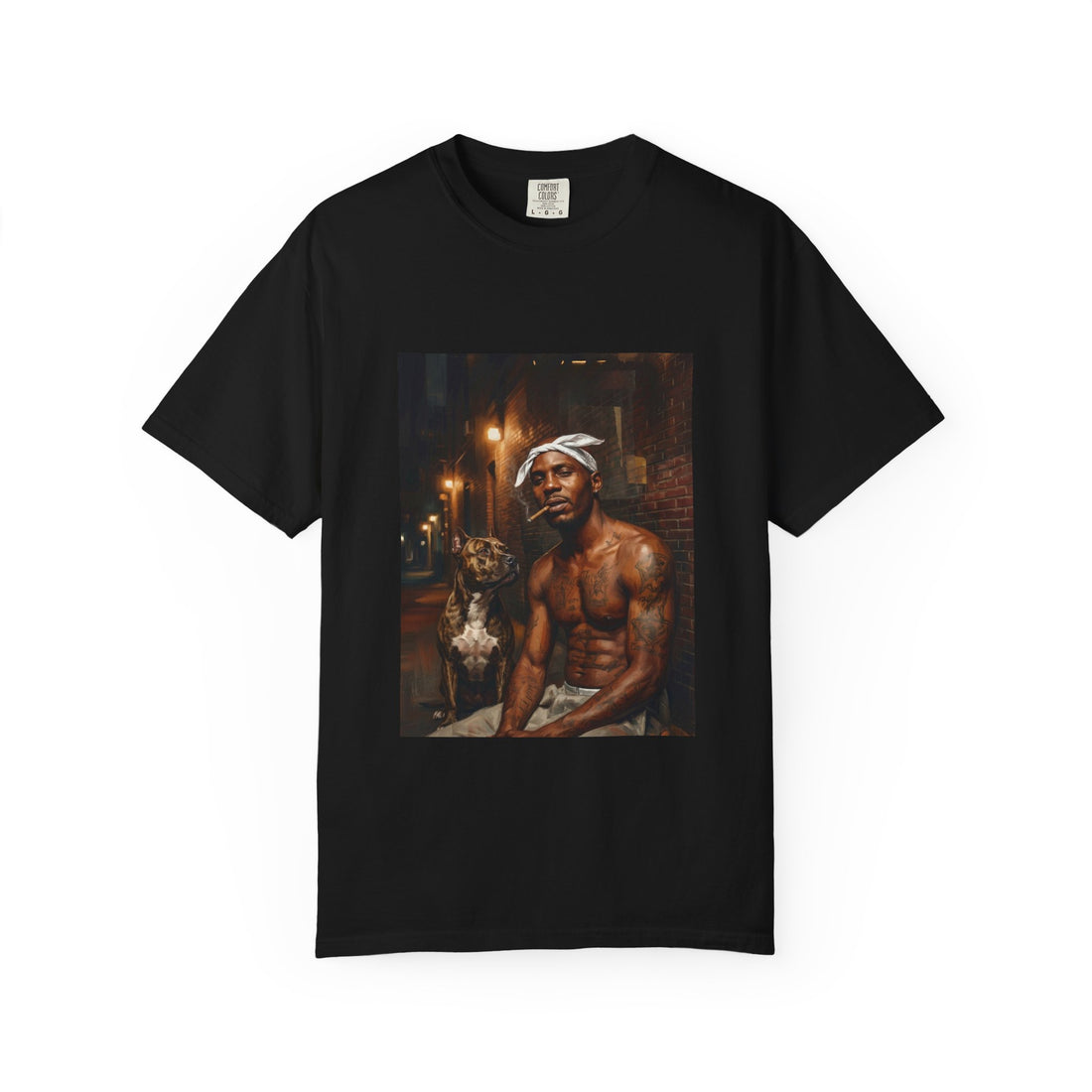 New Graphic T-Shirt — Vintage Street Portrait Print