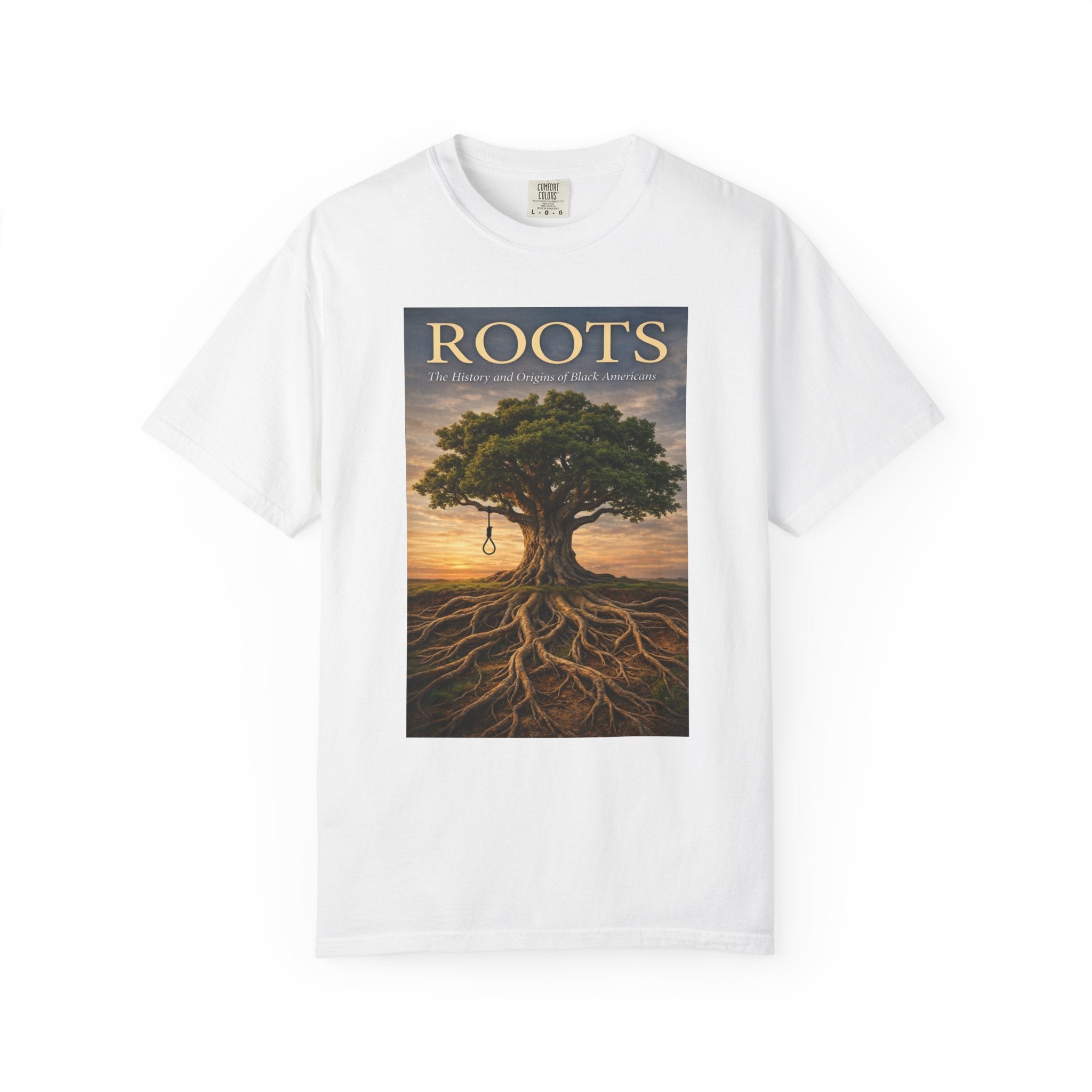 Roots Tree Graphic T-Shirt — Motivational Vintage Nature Tee