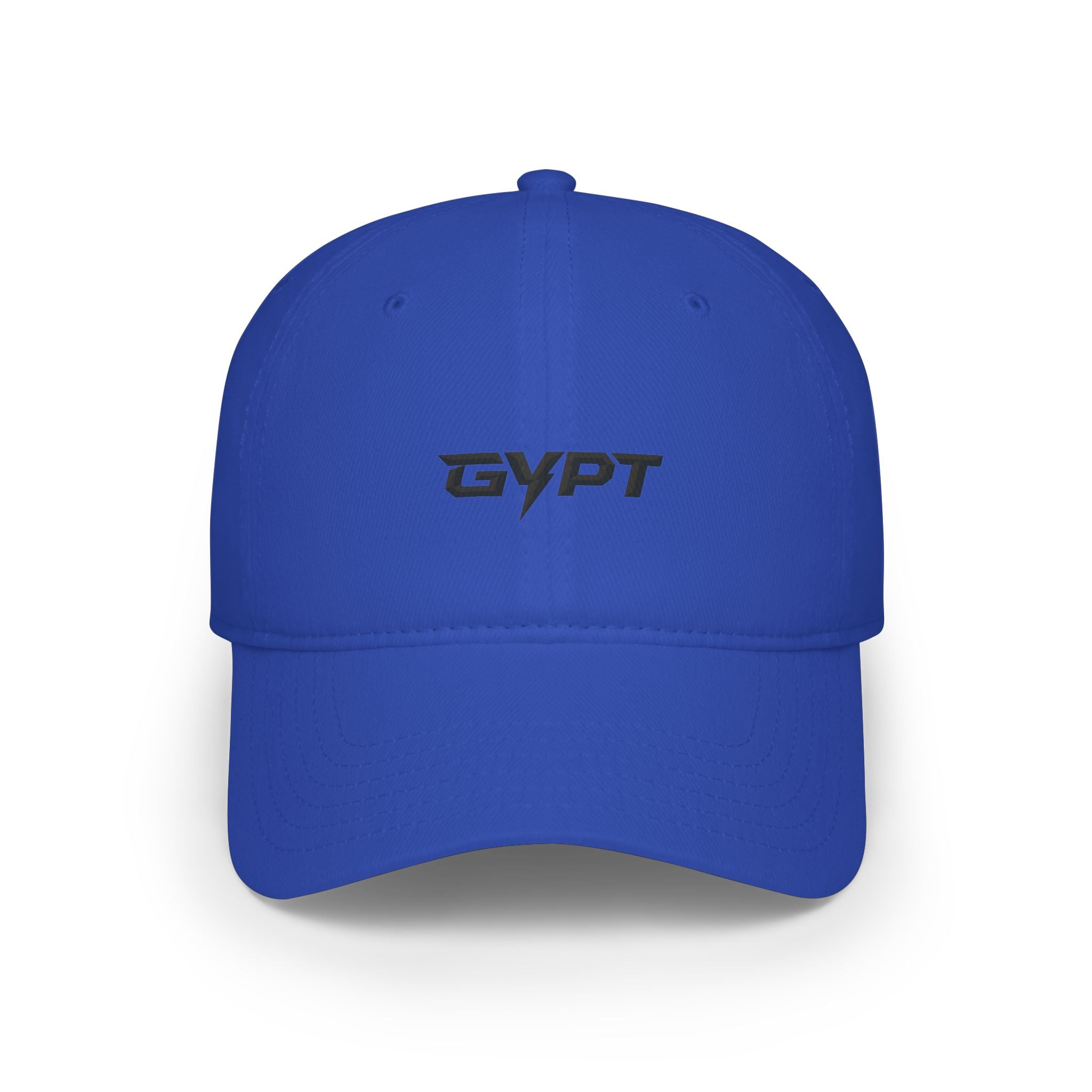 Gypt Embroidered Low Profile Baseball Cap — Sleek Minimalist Logo Hat