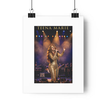 teena Marie  Poster — Minimal  Wall Art