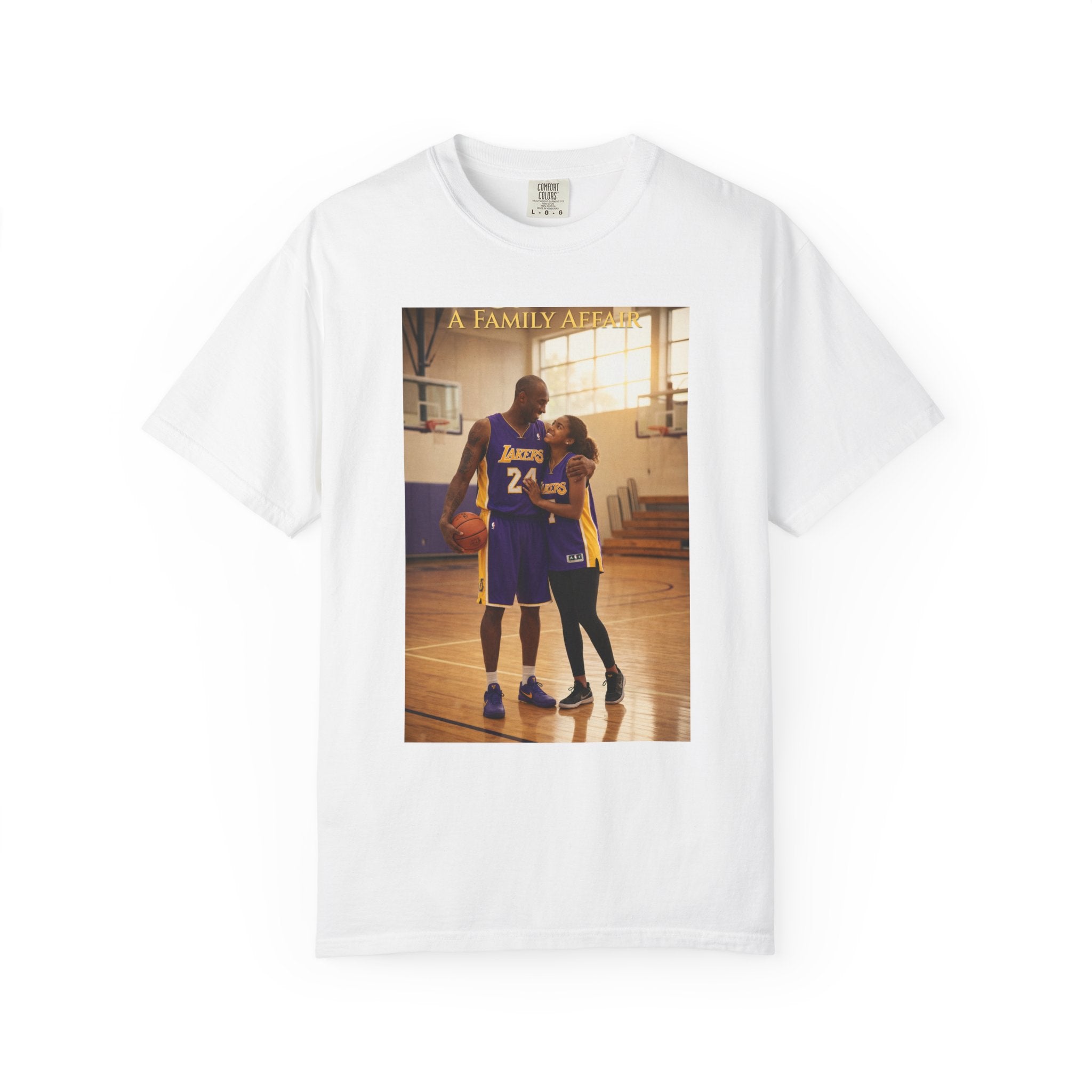 Basketball Photo T-Shirt — "A Family Affair" Courtside Tee