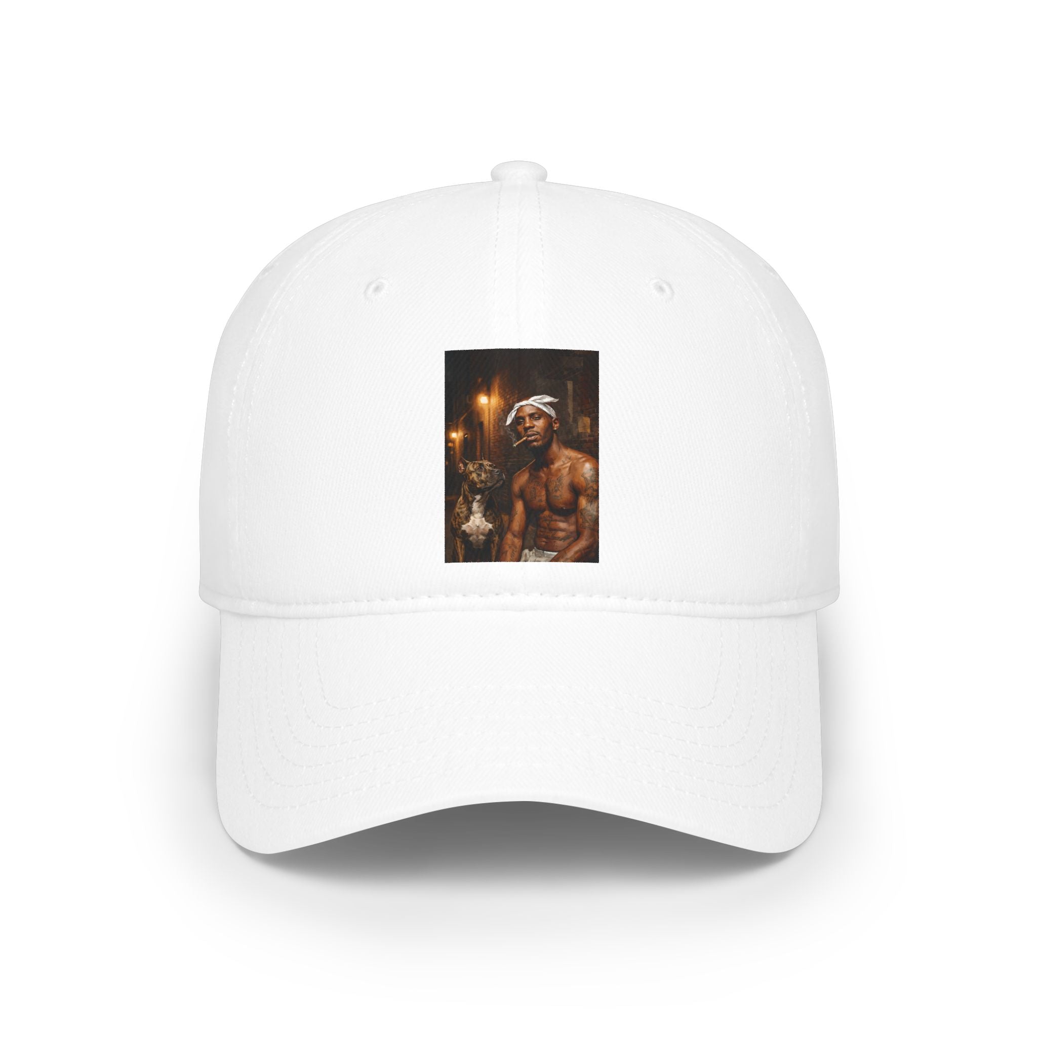 Low Profile Baseball Cap — Vintage Tattooed Sailor Graphic Hat