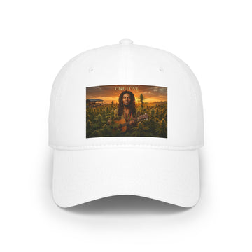 Reggae Sunset Low Profile Cap — One Soul Guitar Portrait