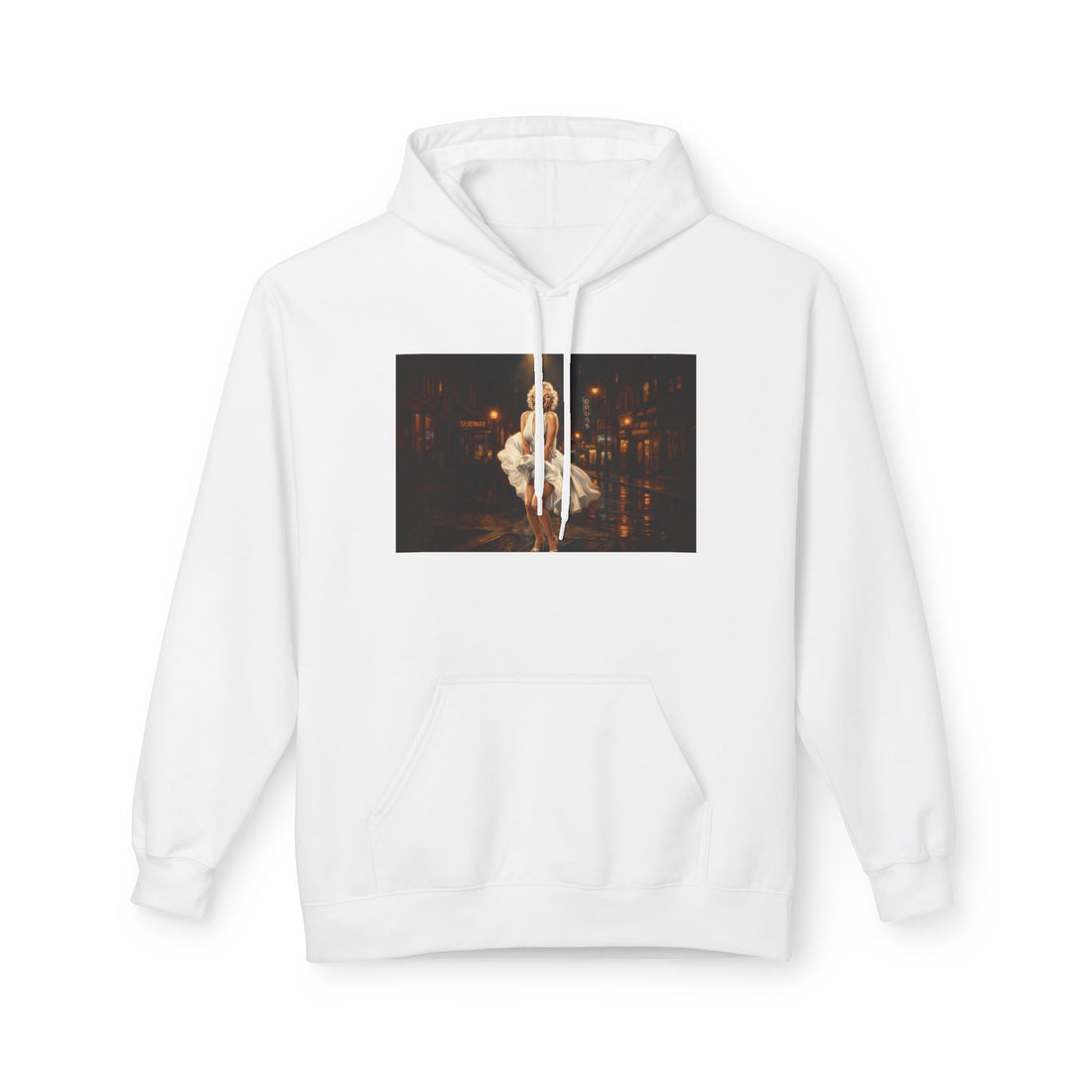 Hoodie — Vintage Nighttime Ballerina Photo Graphic Hoodie