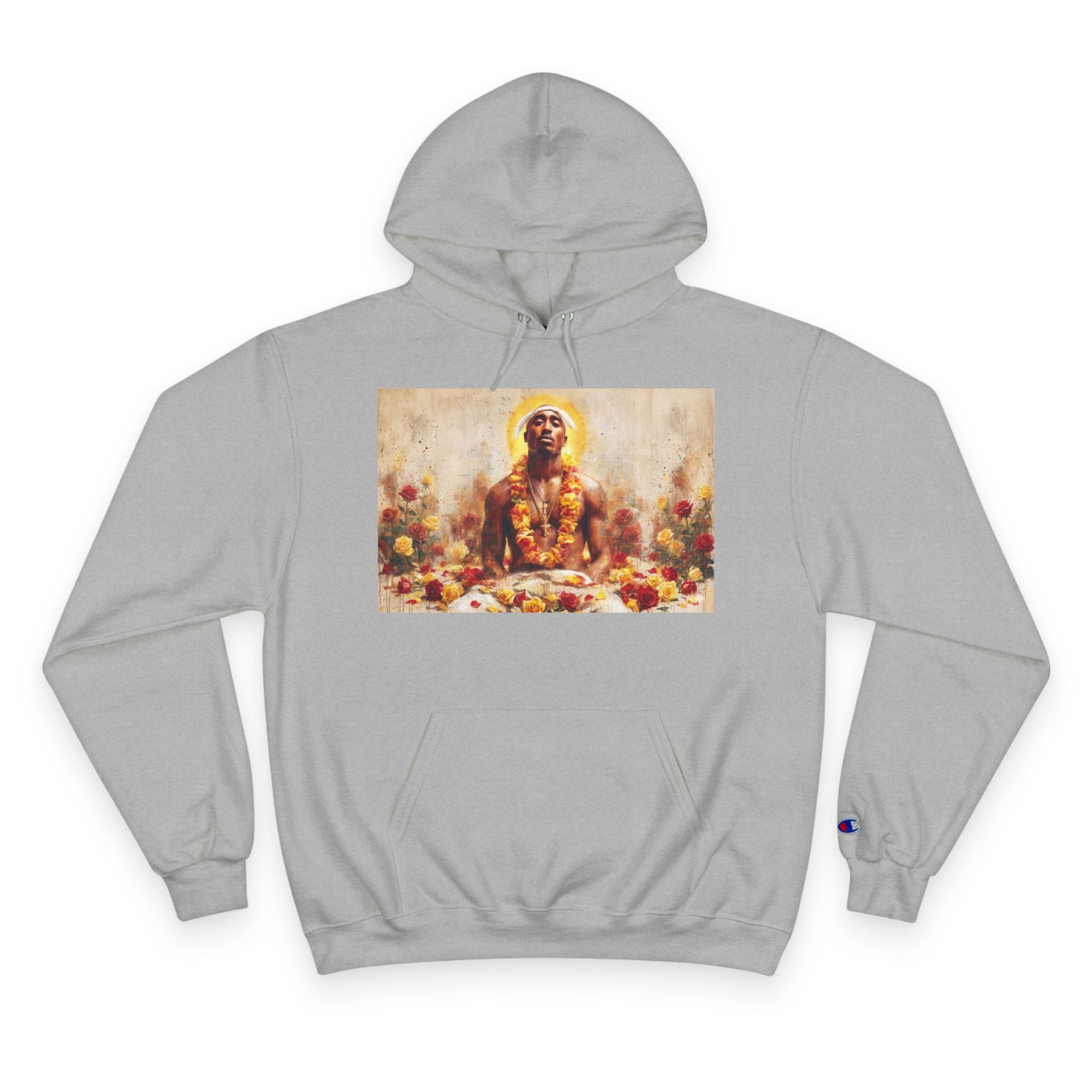 Champion Hoodie — Sunlit Meditation Art Hoodie