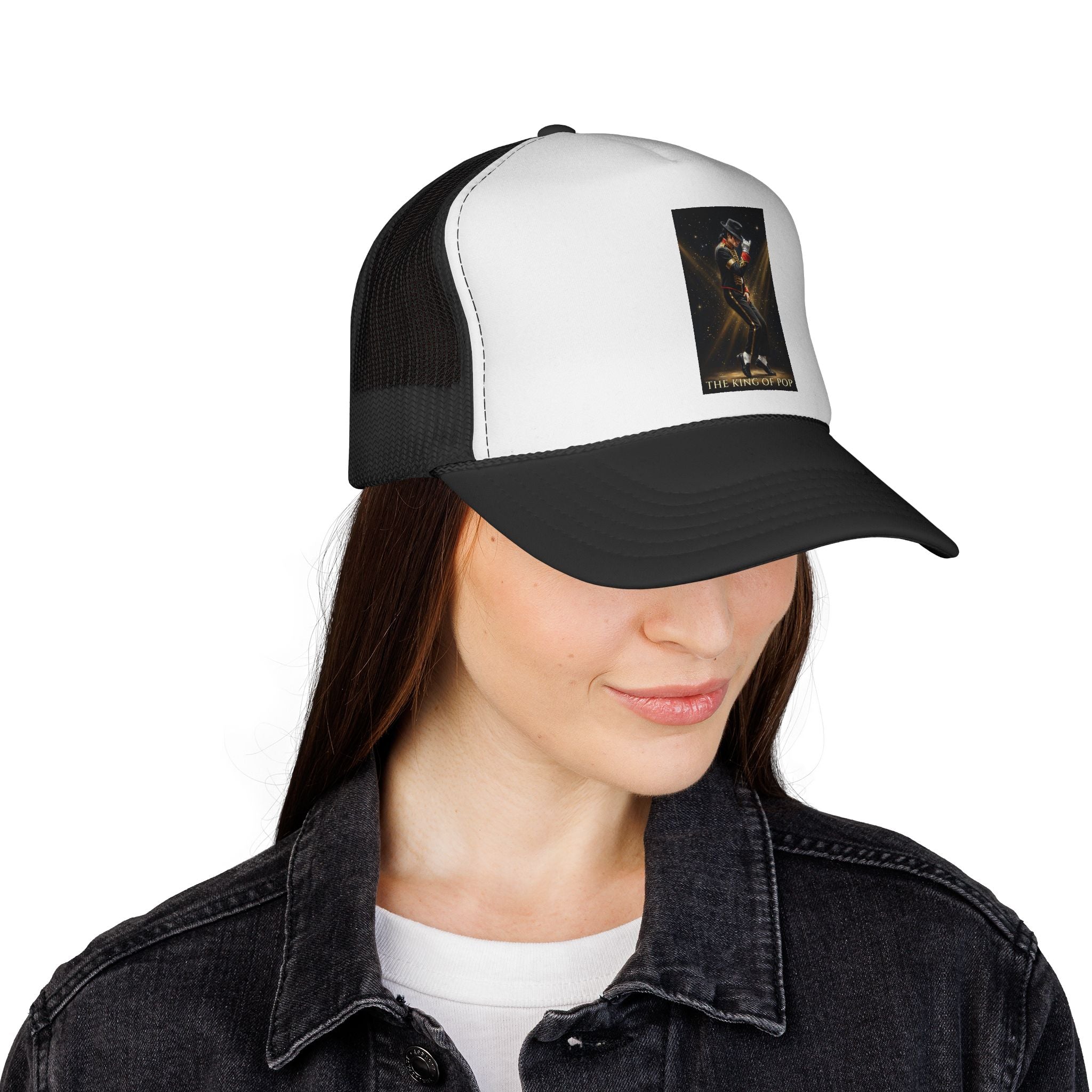 Trucker Cap — Retro Dancer Graphic "The Groove Is On"