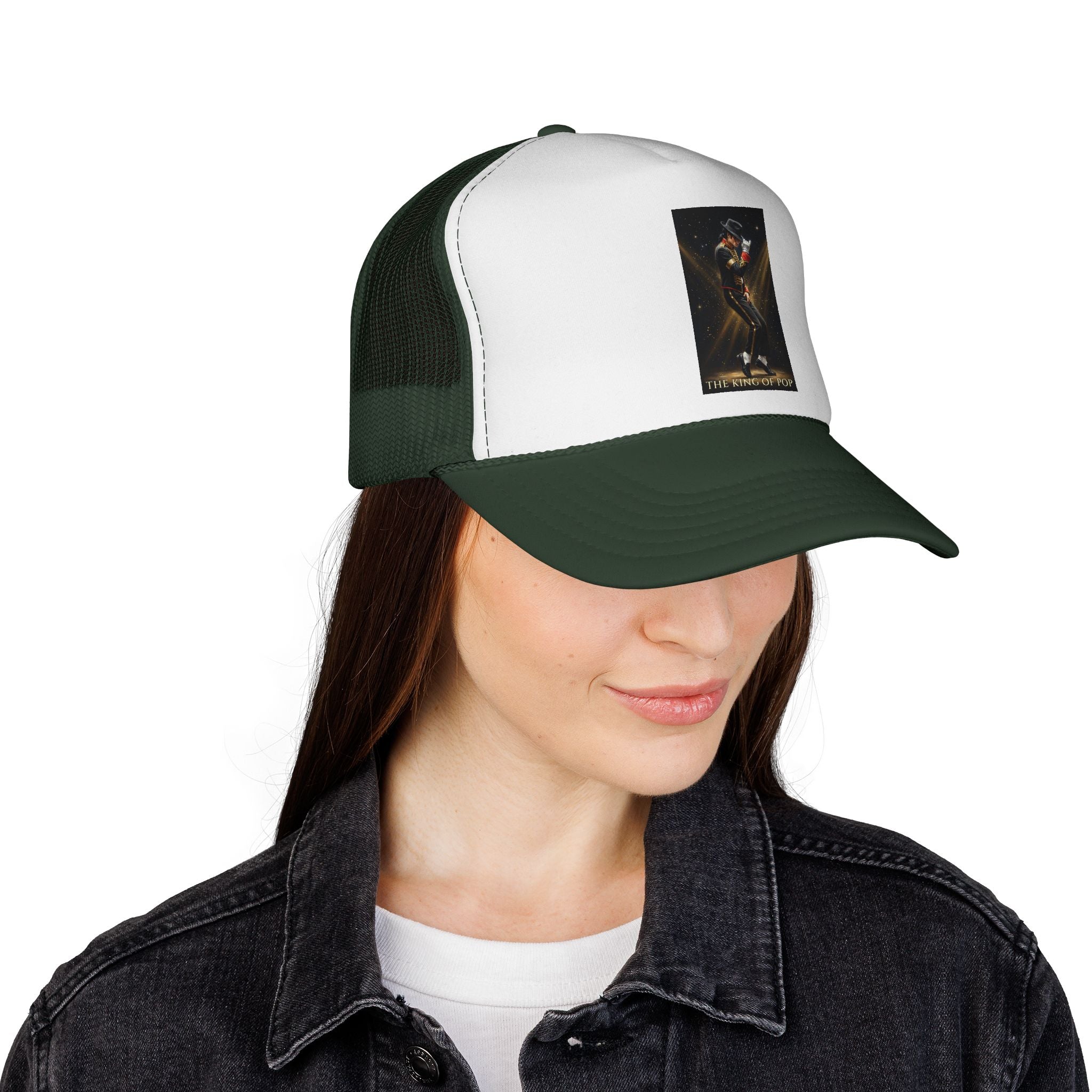 Trucker Cap — Retro Dancer Graphic "The Groove Is On"