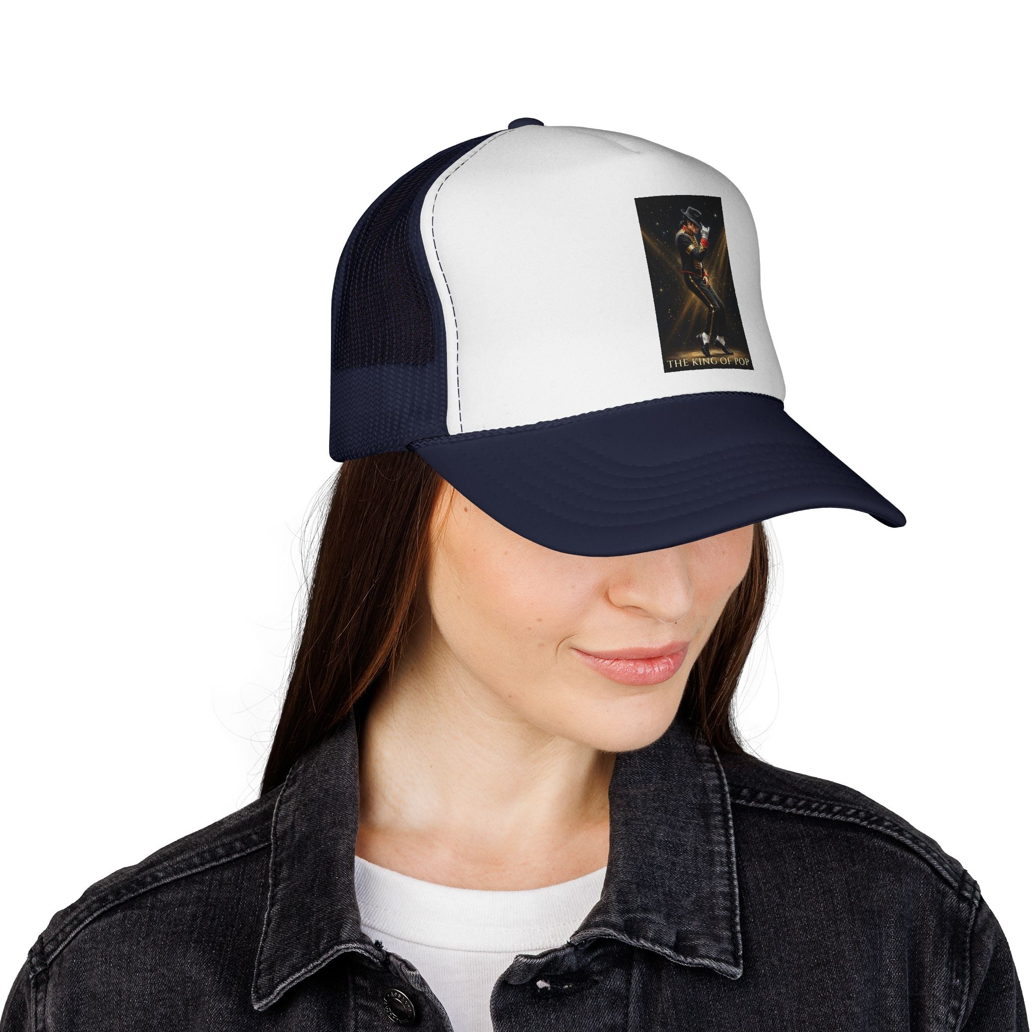 Trucker Cap — Retro Dancer Graphic "The Groove Is On"
