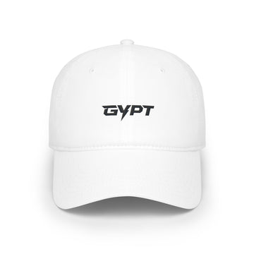 Gypt Embroidered Low Profile Baseball Cap — Sleek Minimalist Logo Hat