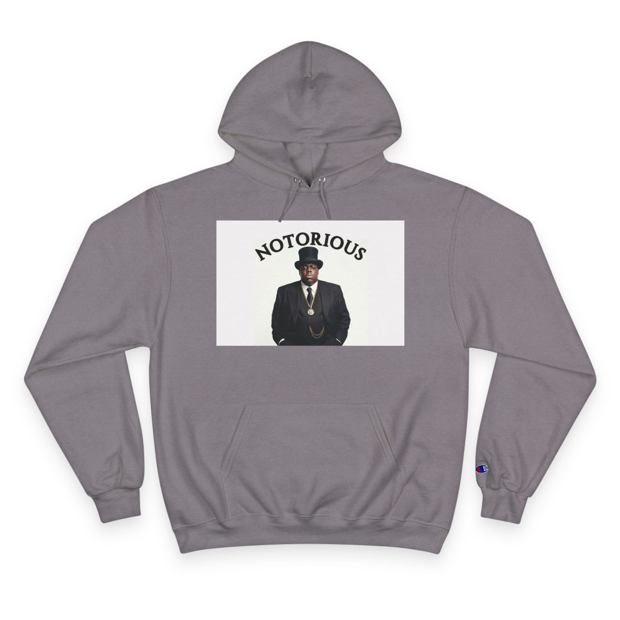 Notorious Graphic Hoodie — Vintage Rap Portrait Pullover