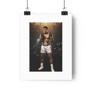 Mohammad Ali  Poster — Minimal  Wall Art