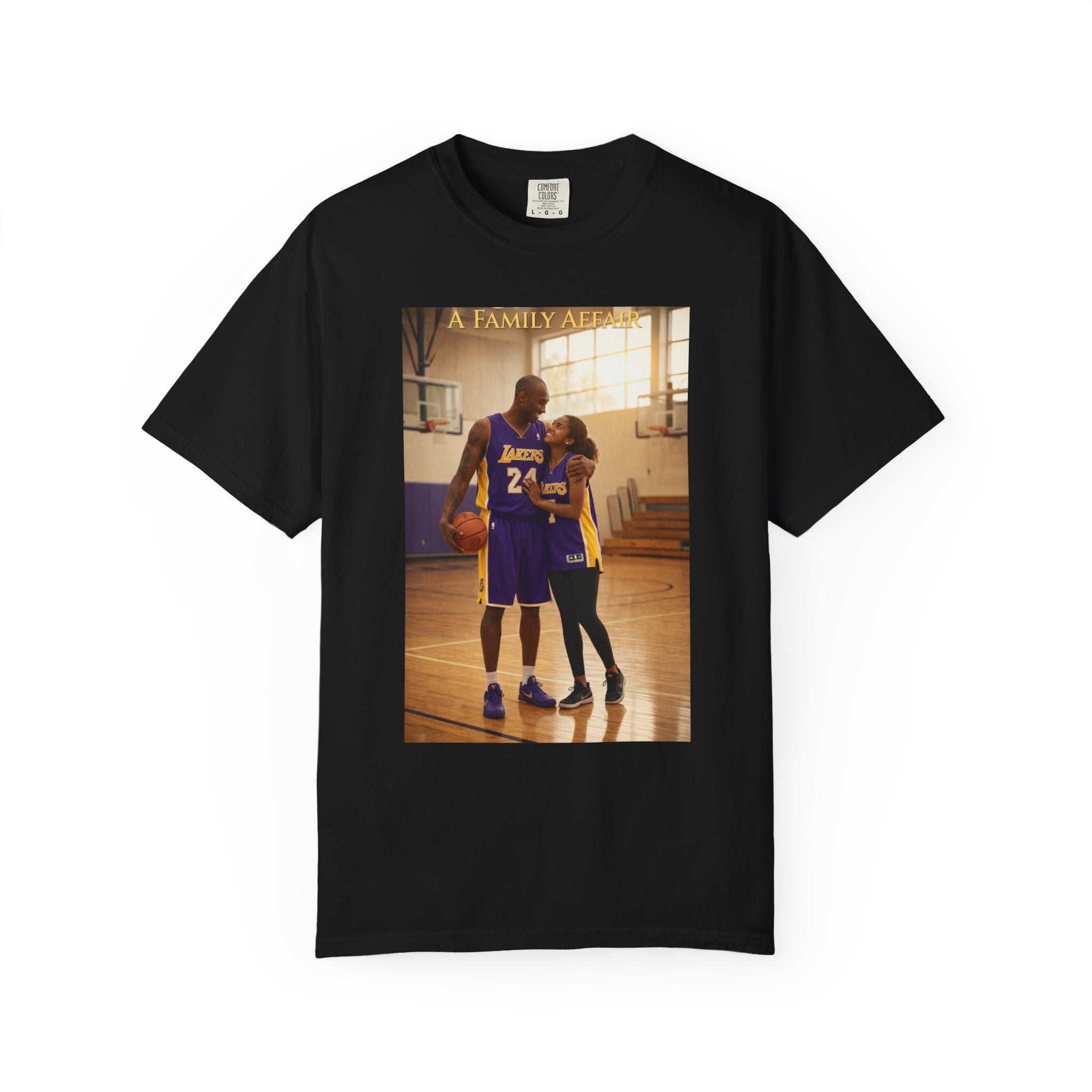 Basketball Photo T-Shirt — "A Family Affair" Courtside Tee