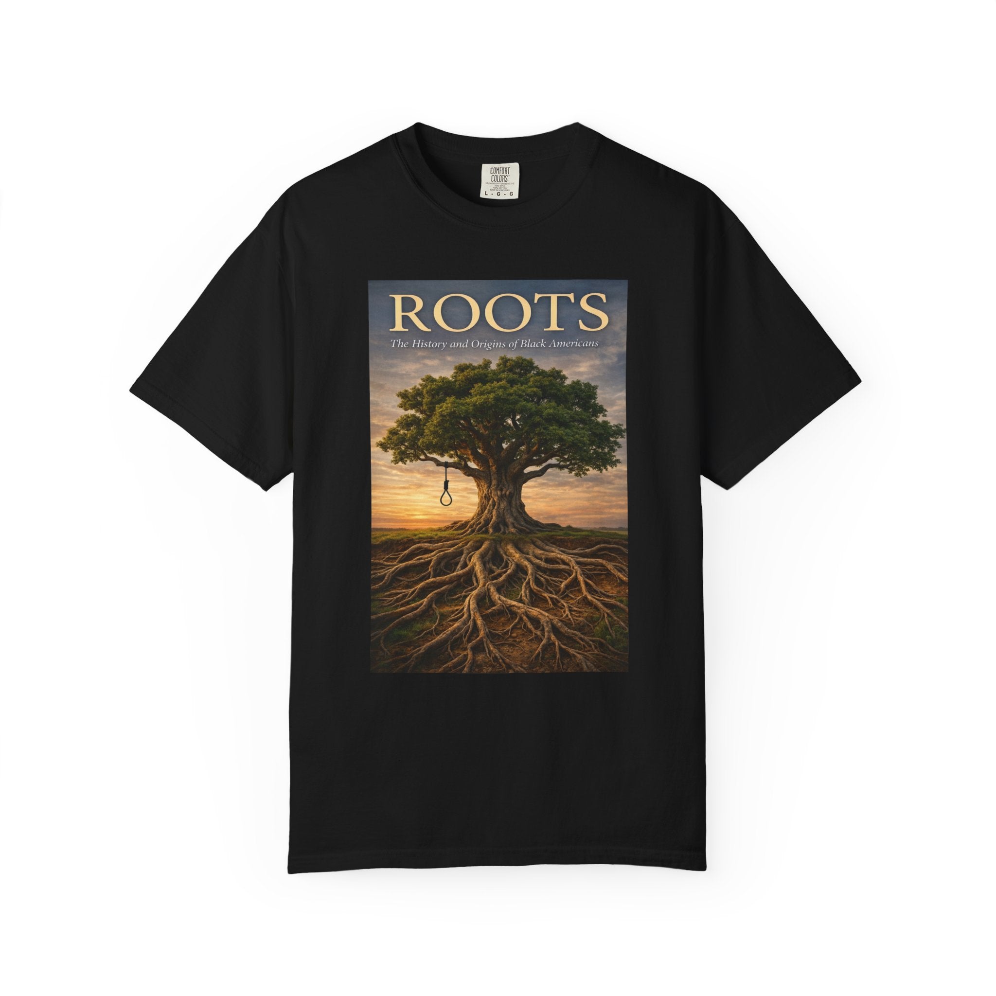 Roots Tree Graphic T-Shirt — Motivational Vintage Nature Tee