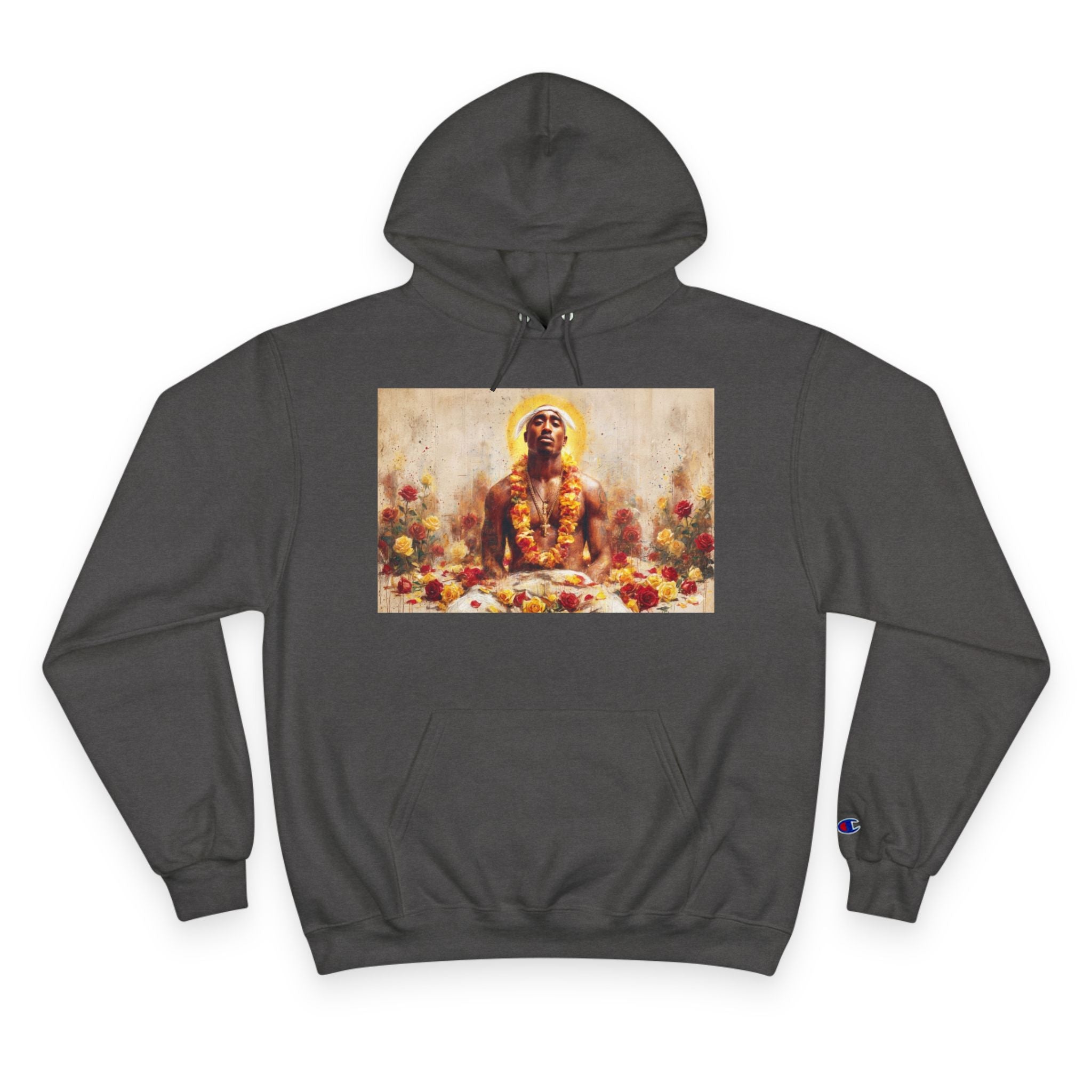 Champion Hoodie — Sunlit Meditation Art Hoodie