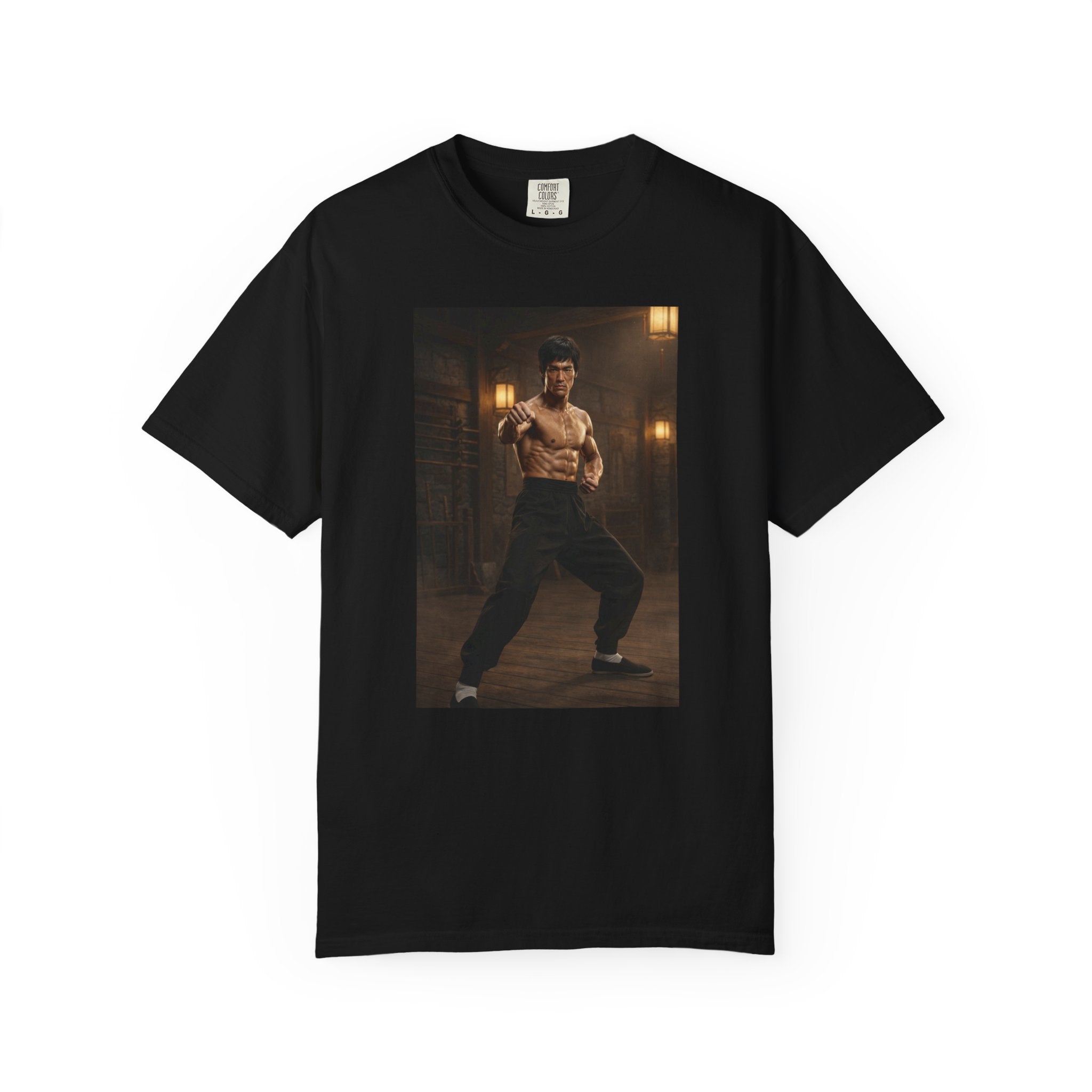 Martial Arts Photo T-Shirt — Vintage-Brutal Fighter Print