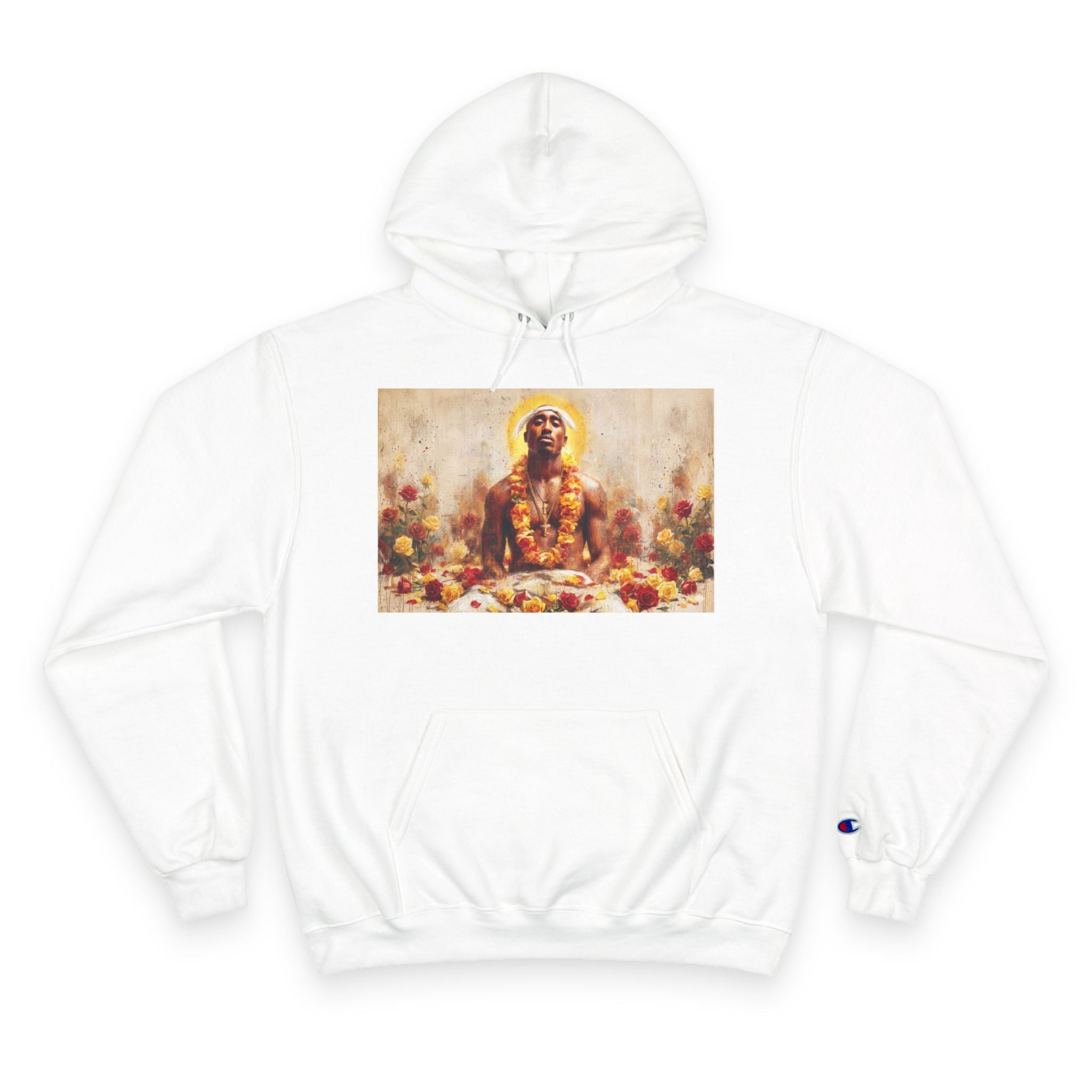 Champion Hoodie — Sunlit Meditation Art Hoodie