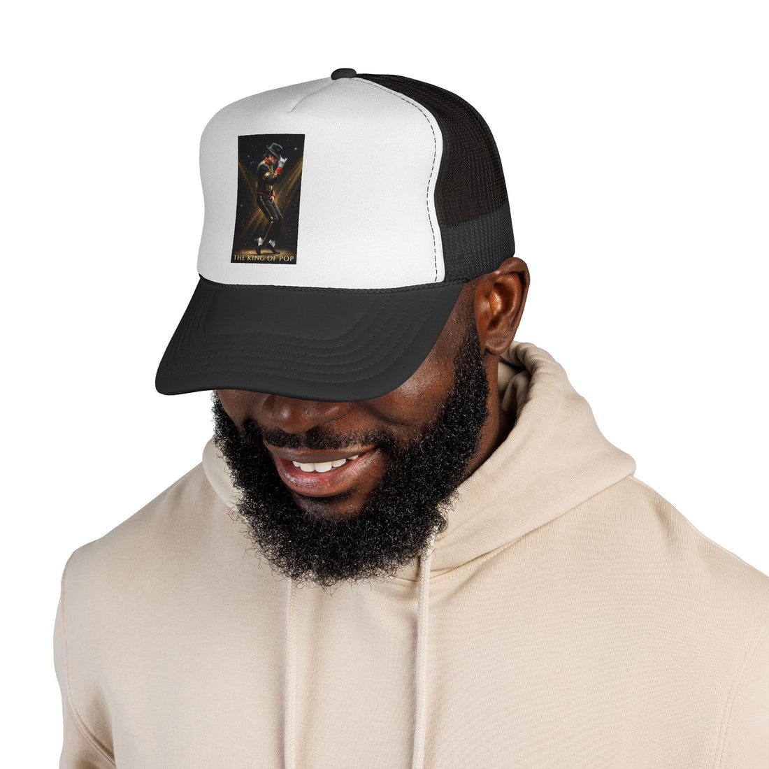 Trucker Cap — Retro Dancer Graphic "The Groove Is On"