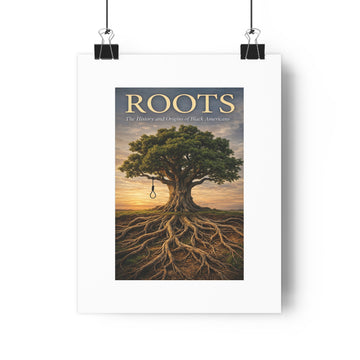 Roots: Historical Poster on the Origin & History of Black Americans