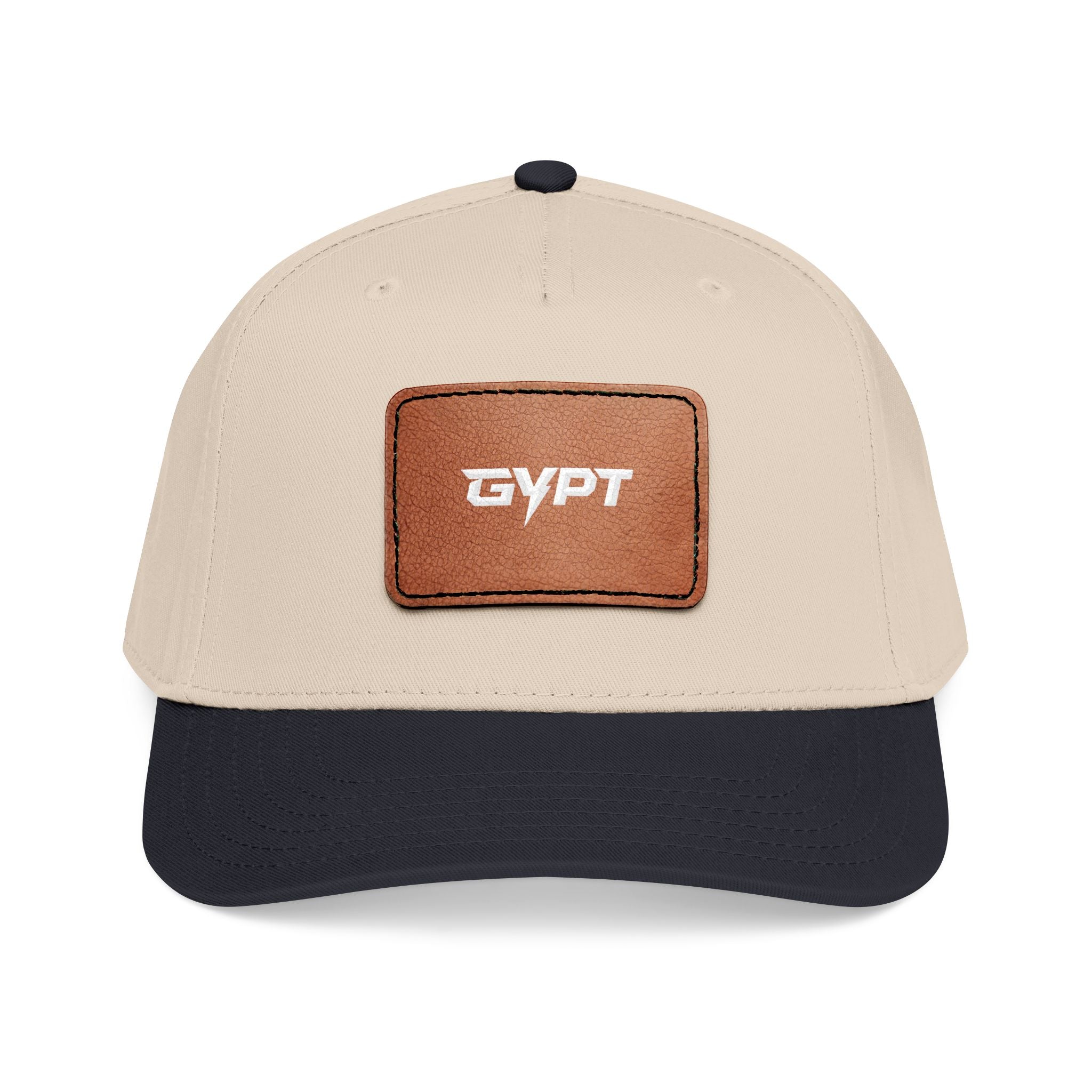Leather Patch Baseball Cap