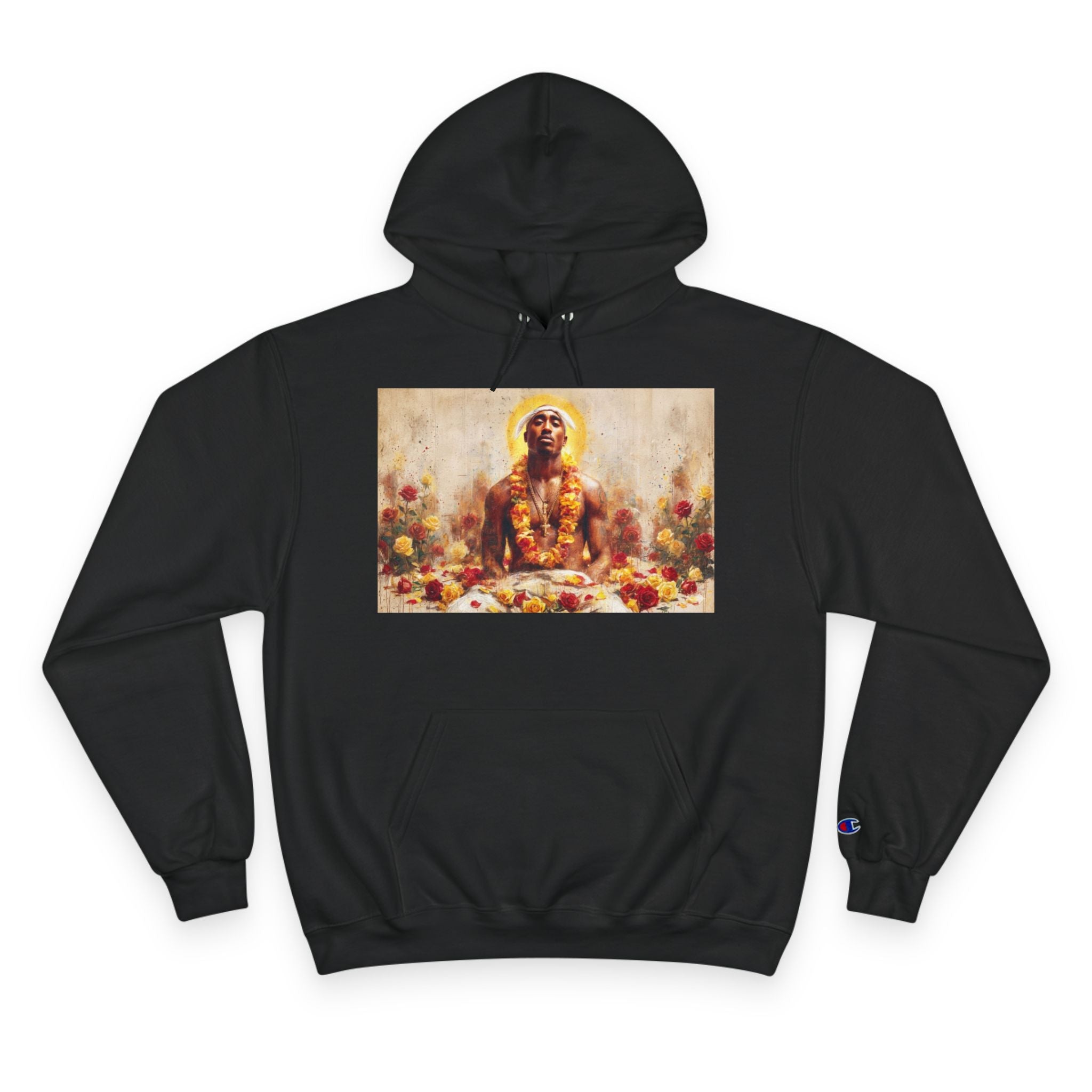 Champion Hoodie — Sunlit Meditation Art Hoodie
