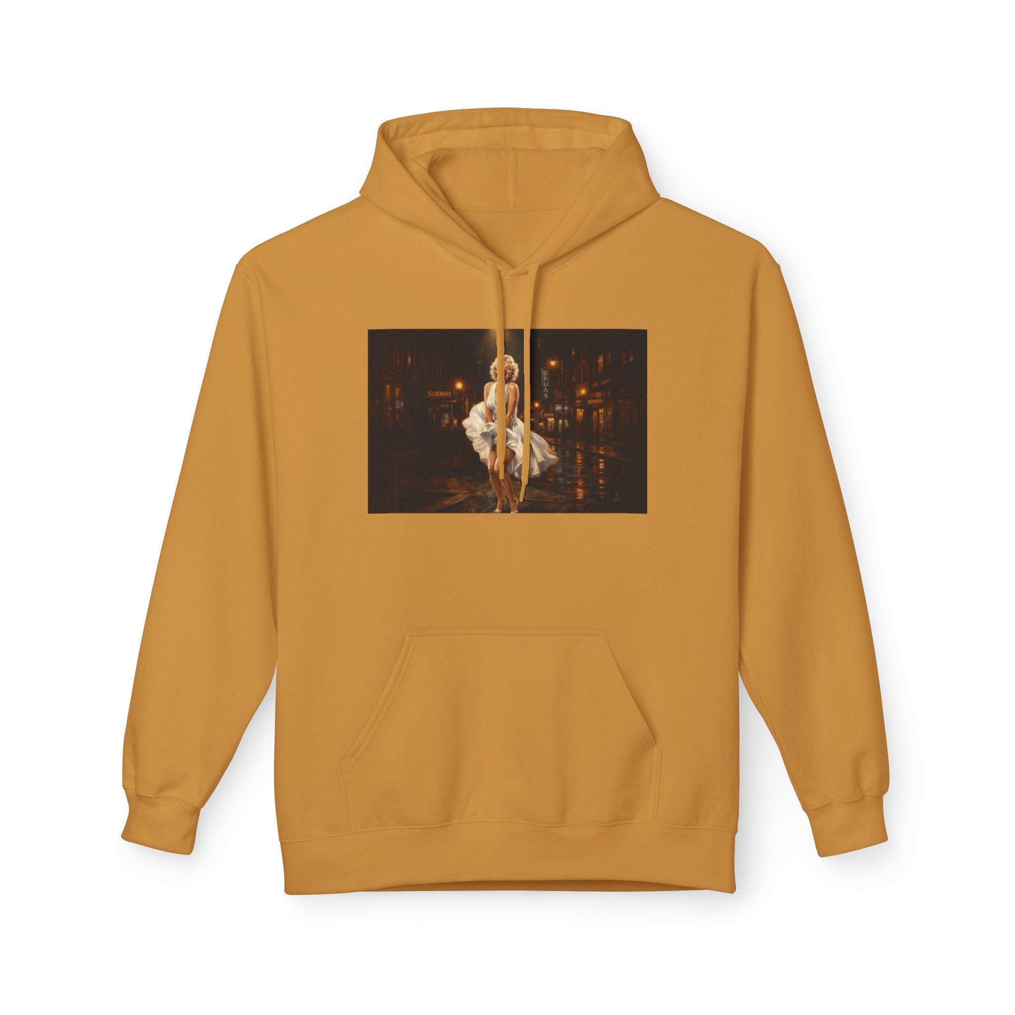 Hoodie — Vintage Nighttime Ballerina Photo Graphic Hoodie